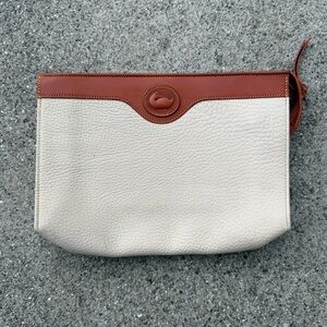 Dooney & Bourke Vintage Leather Cosmetic Bag preloved